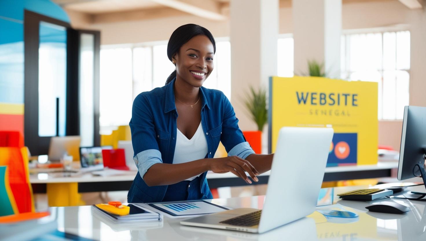Création de site web au Sénégal, Notre agence senwebsite