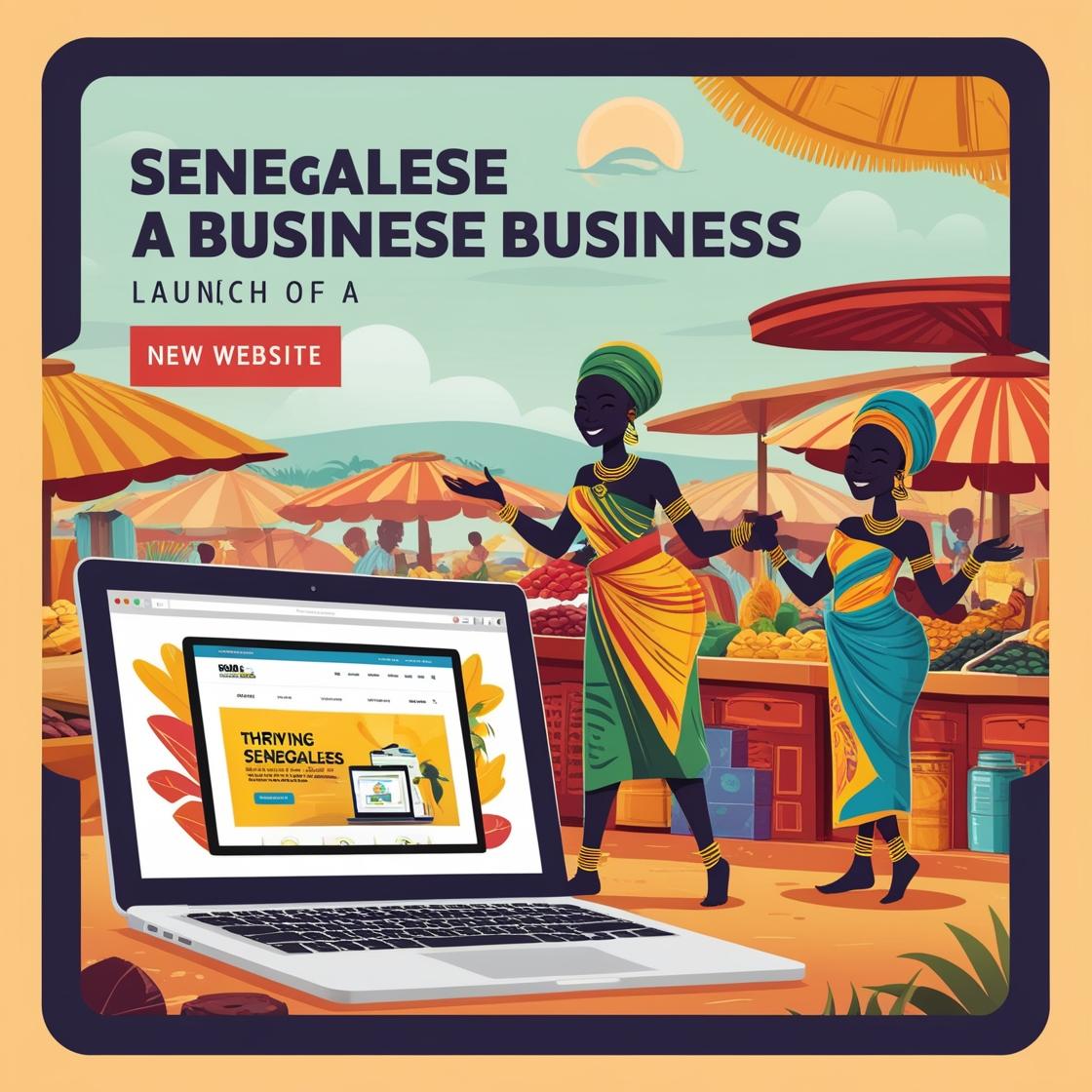 Conception de site web pour association au sénégal