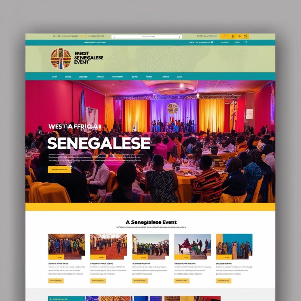Développement de Sites Web Événementiels au Sénégal