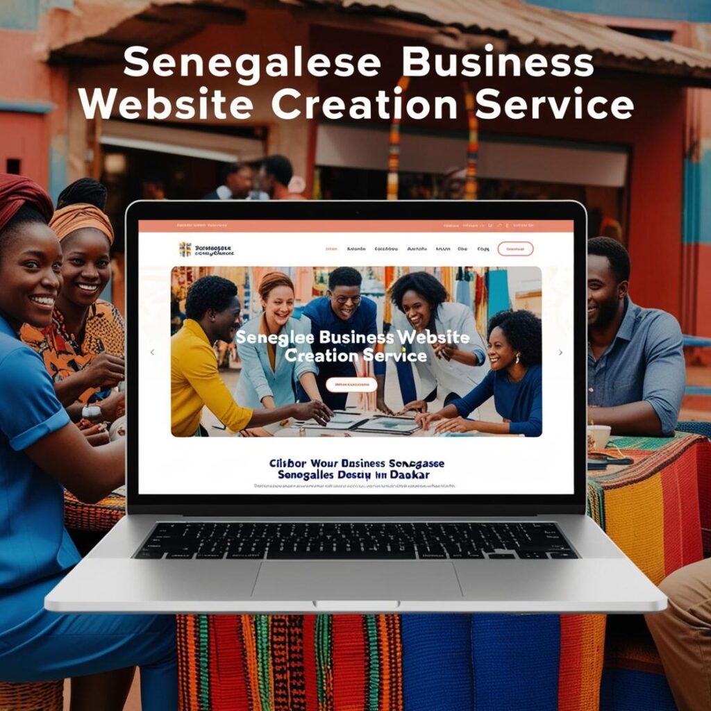 Création de site web d'association au Sénégal